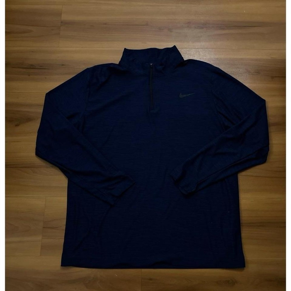 Nike Quarter Zip Active Performance Running Light… - image 1